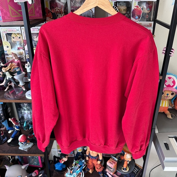 Vintage Tennessee River Pier 7 Red Crewneck Sweatshirt Men’s Large USA - Picture 4 of 9